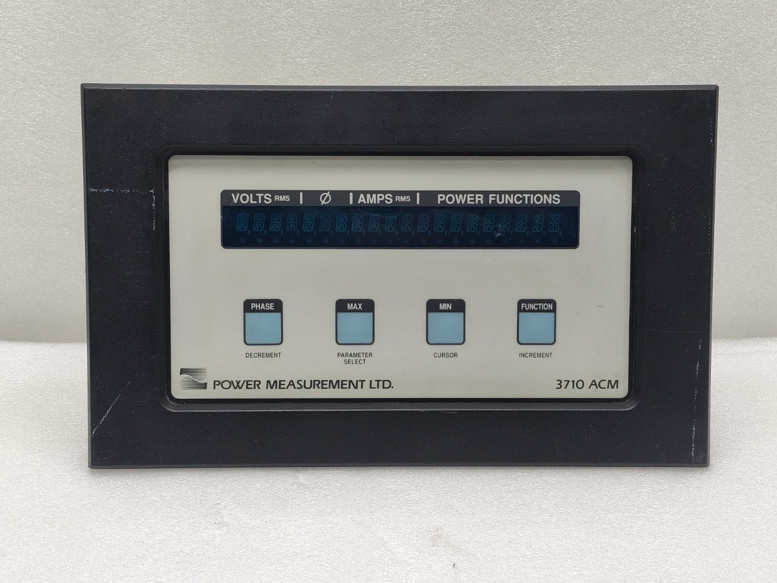 Power Measurement 3710 ACM REV B Meter Controller and Display