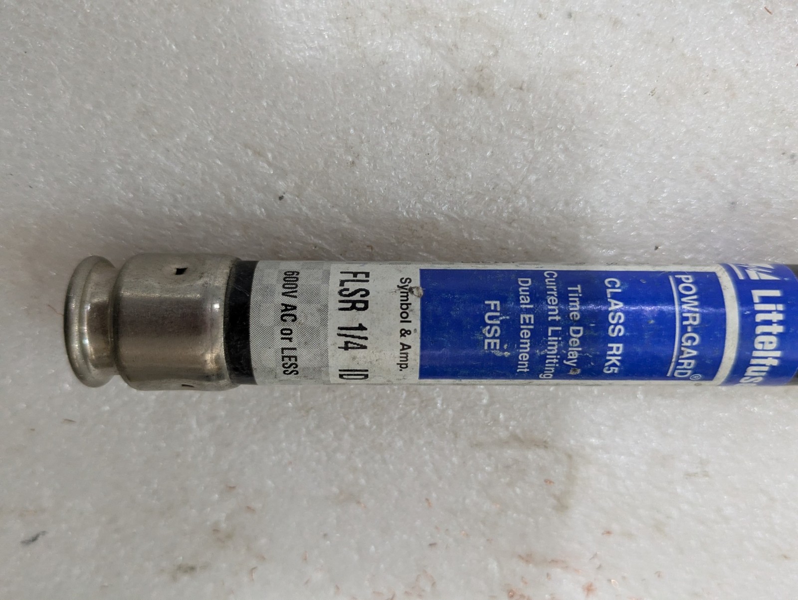 Littelfuse FLSR-1/4ID Class RK5 Time Delay Fuse 600VAC 300VDC 3/ORDER