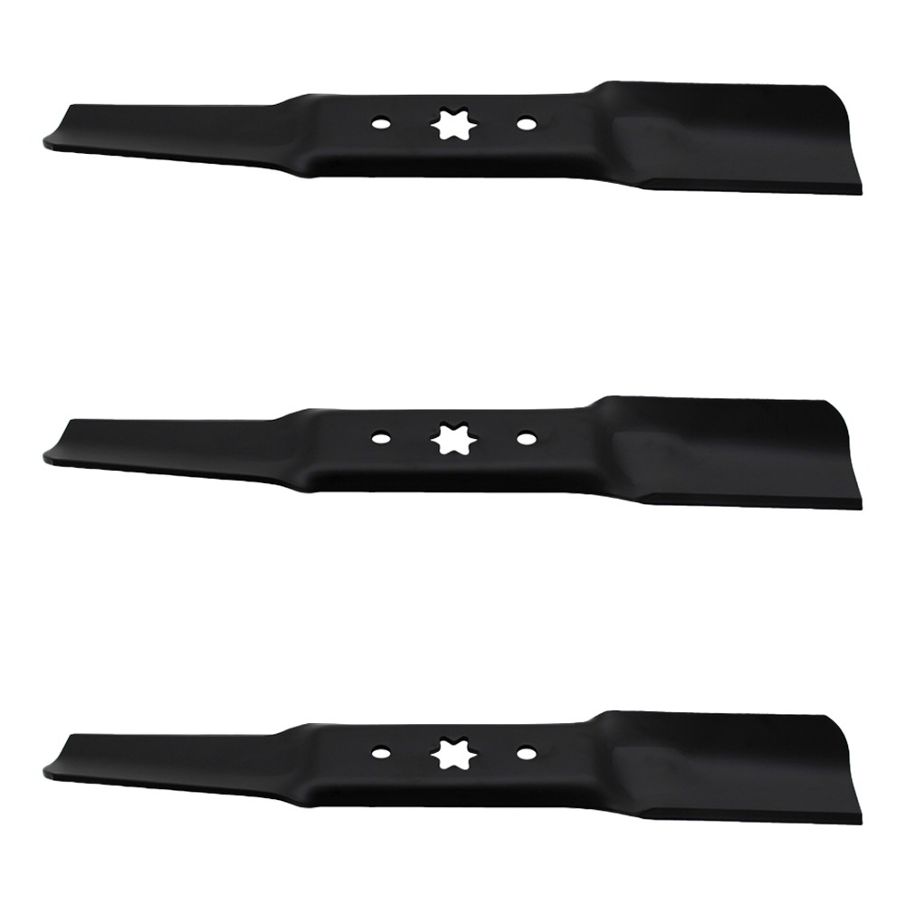 Three Mower Blades For 50″ Fits Cub Cadet LX50 RZT-L50 Lawn Tractor and RZT Mowe
