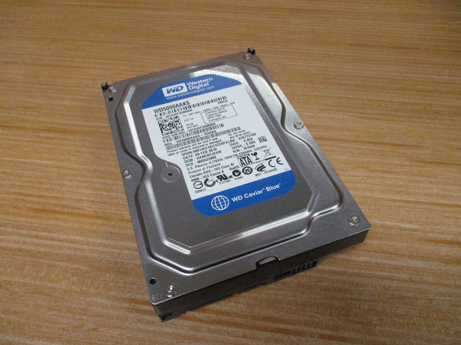 Western Digital WD5000AAKS Hard Drive 500GB