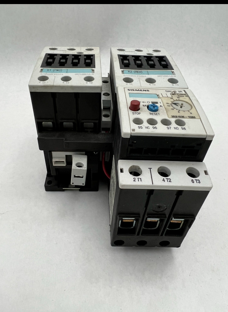 Siemens 3RA1333-8XB30-1AK6 Lightly Used 3P Reversing Starter 6-25A See Pics #B79
