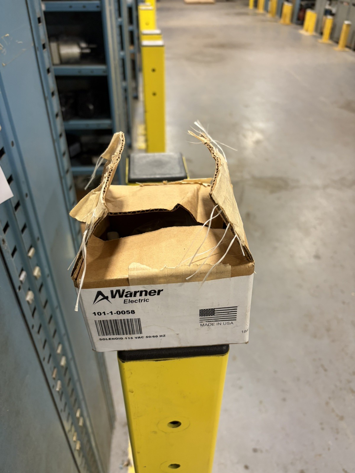 NEW WARNER 101-1-0058 115VAC