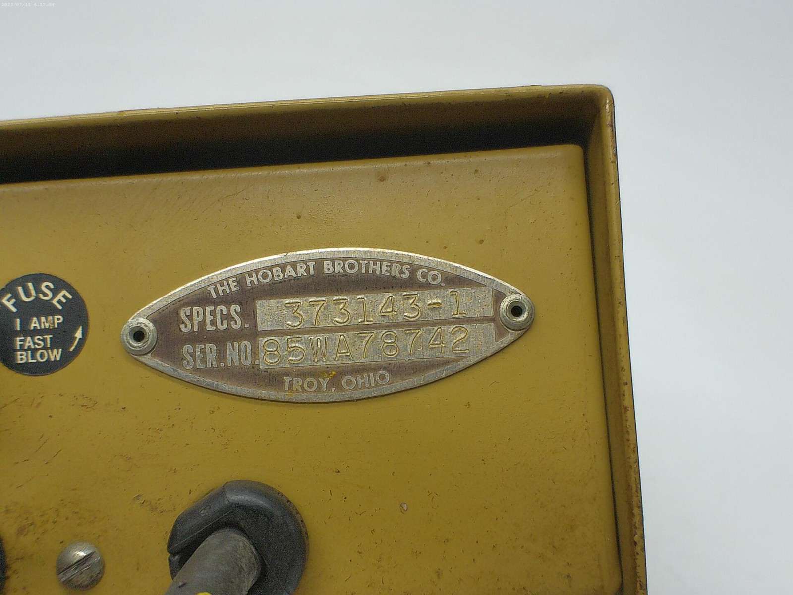 HOBART BROTHERS 373143-1 CONTROLLER UNMP