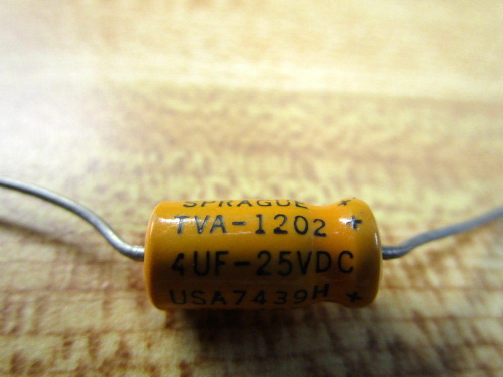 Sprague TVA-1202 Resistor TVA1202 4UF 25VDC (Pack of 12)