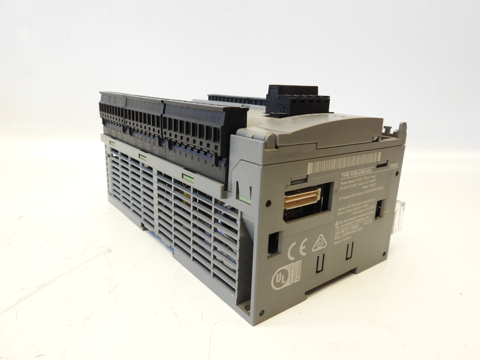 New FC6A-C40K1DE IDEC Programmable Logic Controllers, FC6A Series