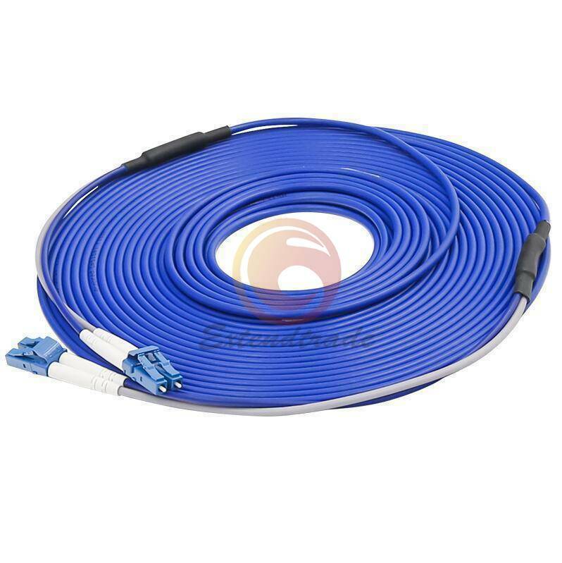30M LC-LC UPC SM 9/125 Duplex Fiber Cable Armored Cable Fiber Optic Patch Cord
