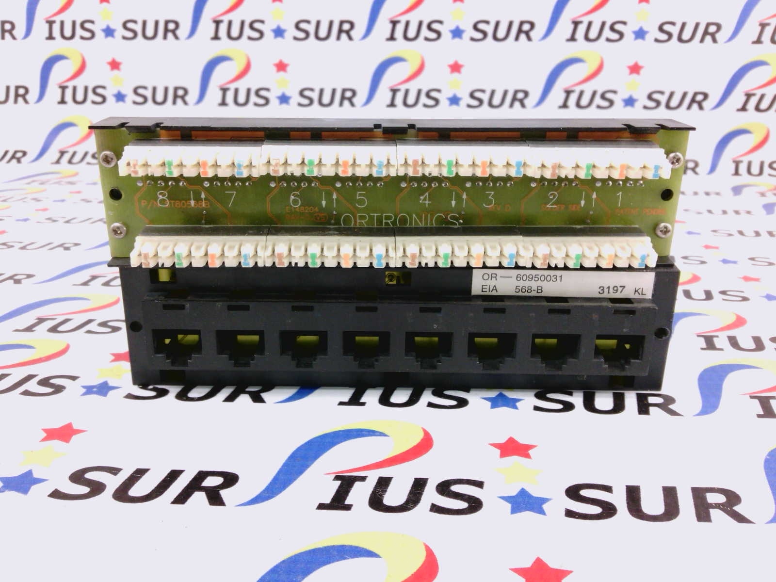 USSP Ortronics 8 Port Patch Category 5 OR-60950031 / ST80568B Replacement Cat5