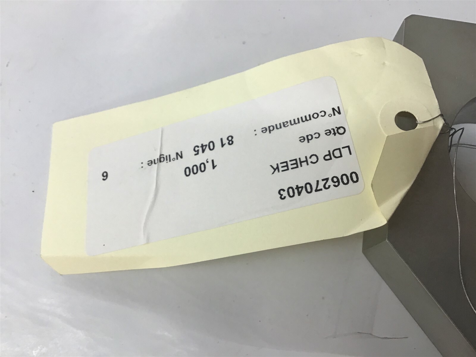 Pneumatics Scale Angelus 1387-006270405 Mounting Plate 12-1/4″ L 6-3/8″ W
