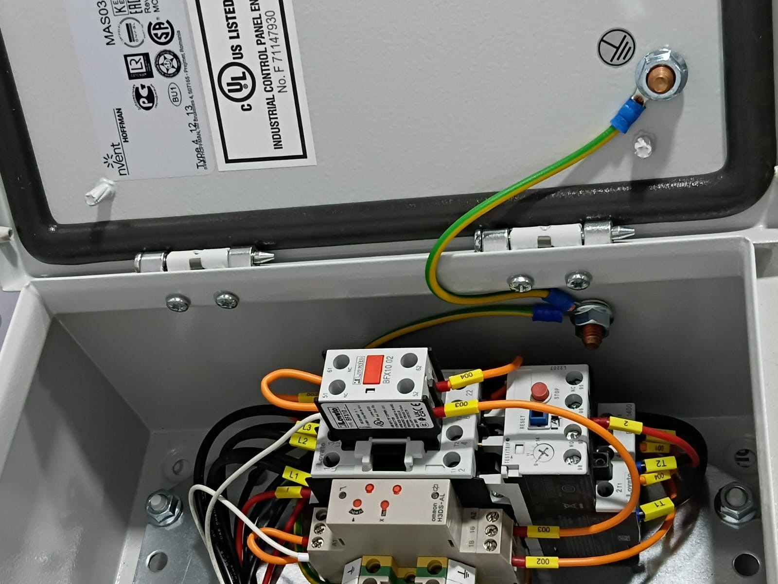 Kockum Sonics TK80 Contactor Unit Control Voltage 230VAC Main Voltage MAX 690V