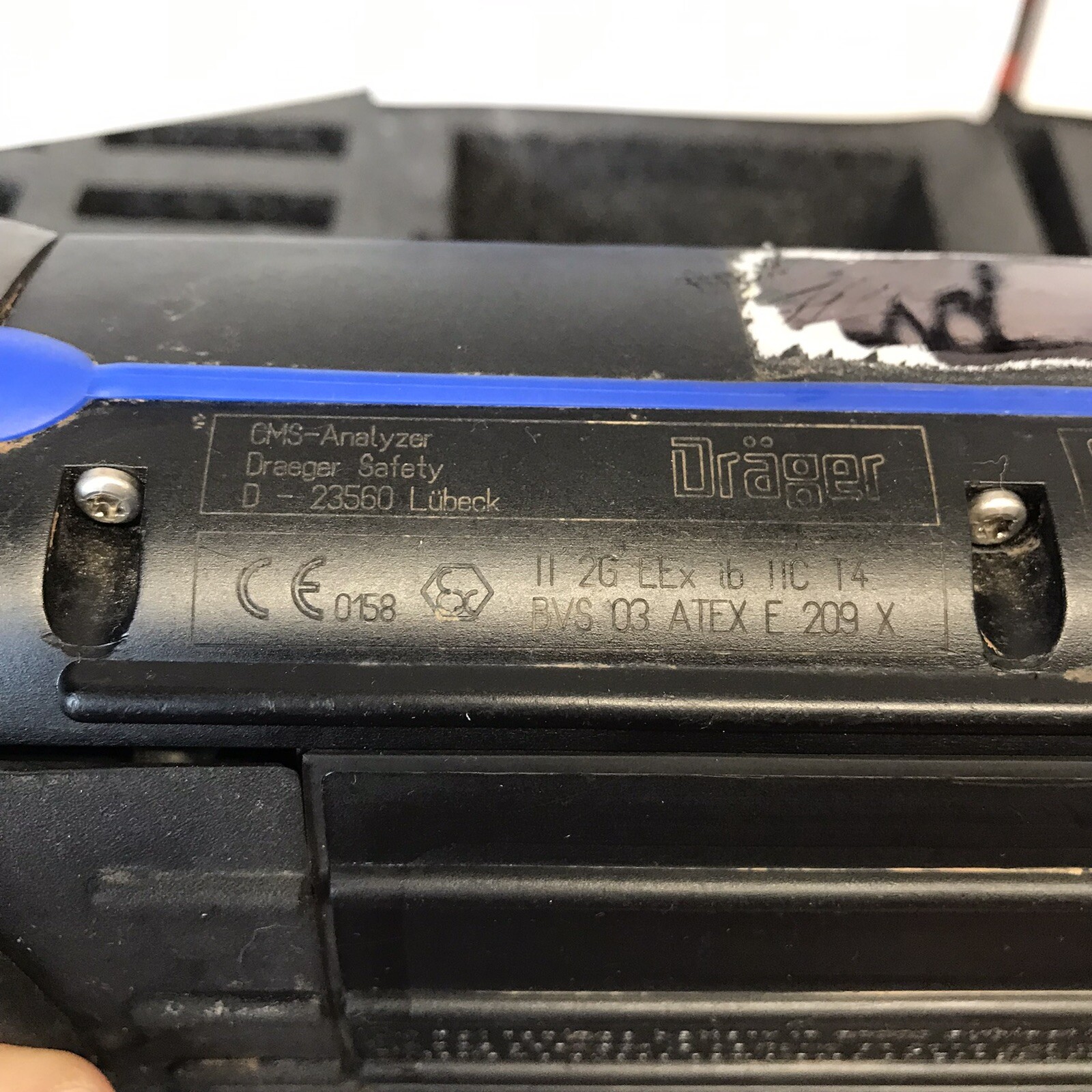 Drager CMS Emergency Response Kit ~ Pelican Case ~ No Chips
