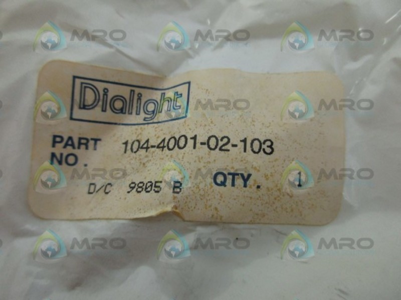 DIALIGHT 104-4001-02-103 LAMP HOLDER NSMP