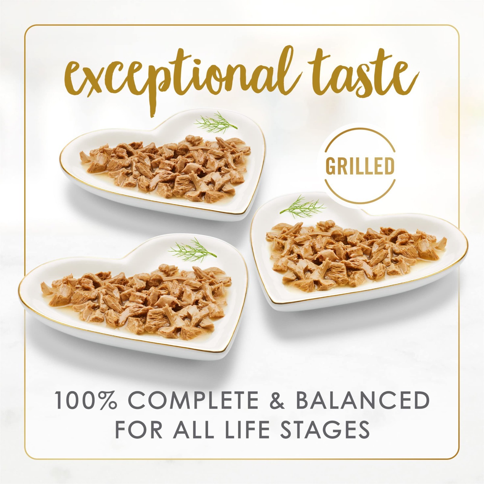 Fancy Feast All Life Stages Cat Wet Food – Grilled, Seafood, Variety Pack, 90 ct