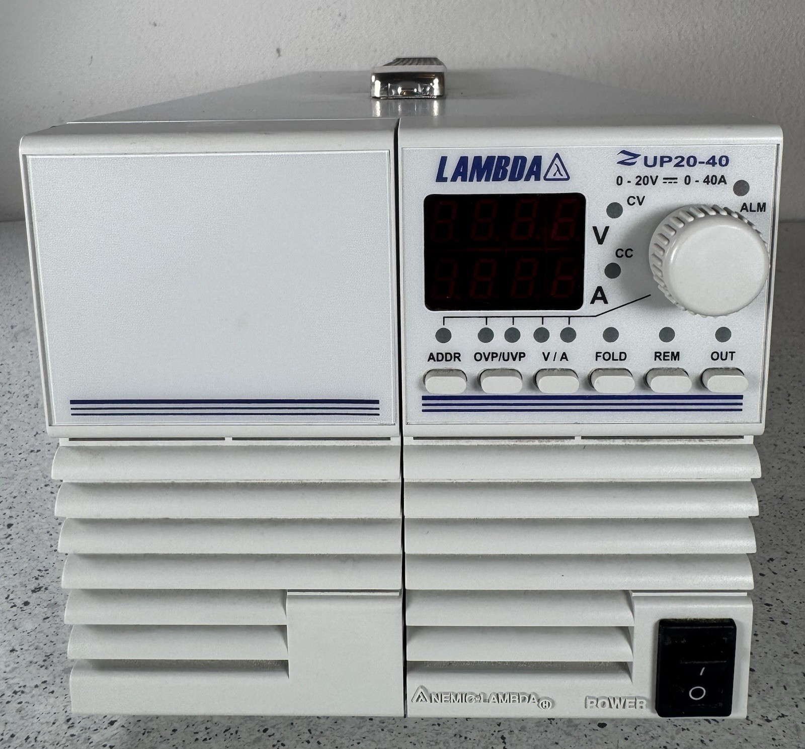 LAMBDA – AUTOMATIC POWER SUPPLY ZUP20-40 0-20V 0-40A