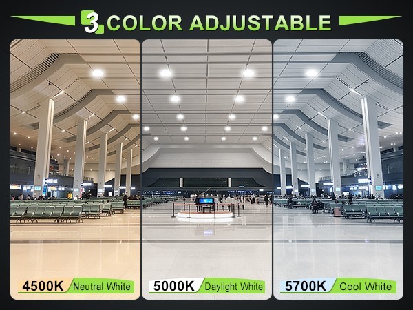100W LED Canopy Light Commercial Gas Station Light IP65 13,500LM 4500/5000/5700K