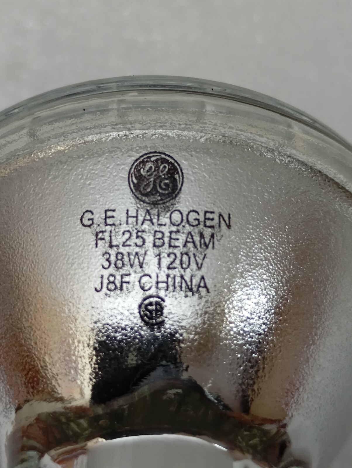 GENERAL ELECTRIC INCANDESCENT PAR LAMP 38PAR20H/FL25(LOT OF 6PC) HALOGEN SPOT/FL