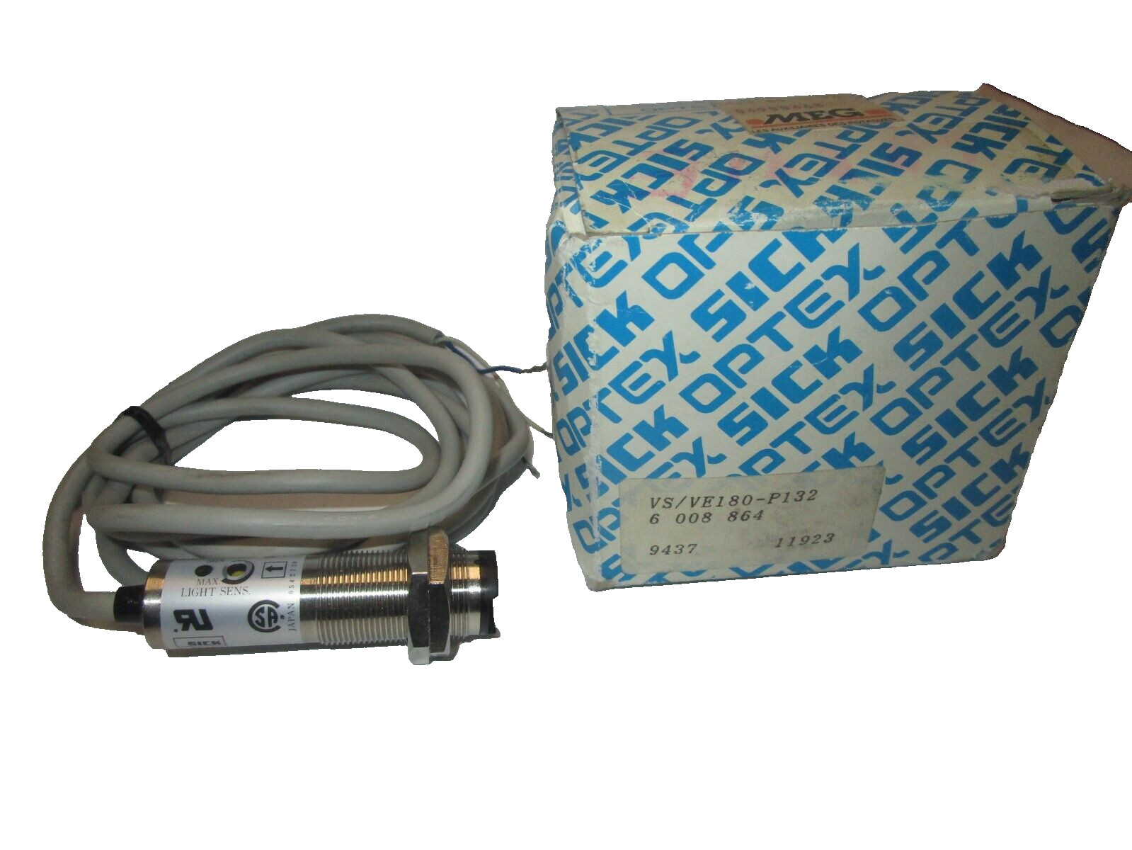 SICK OPTEX VS/VE180-P132 Through-Beam Photoelectric Switch *NEW*