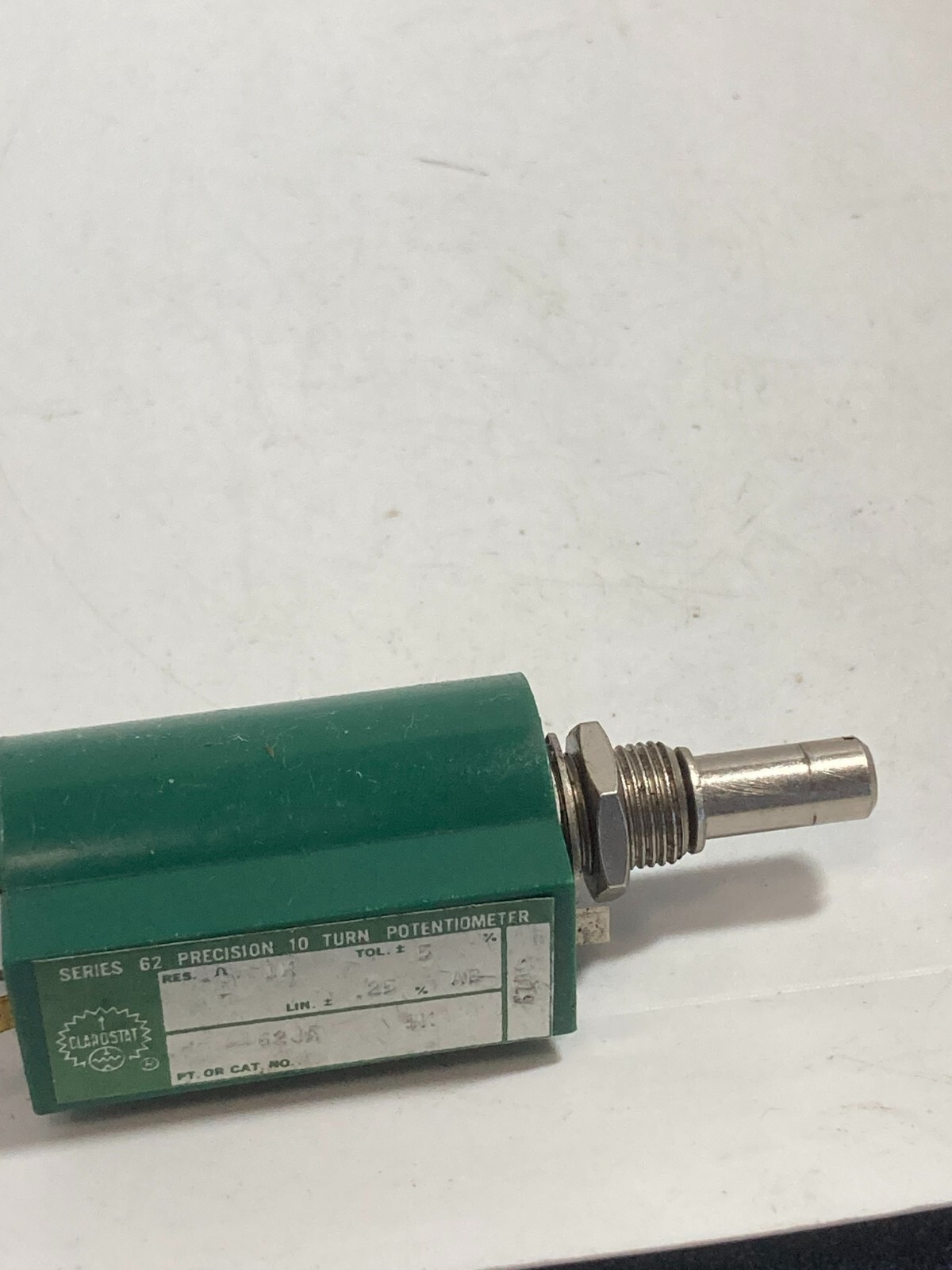 CLAROSTAT 62JA-1K POTENTIOMETER 1K OHMS