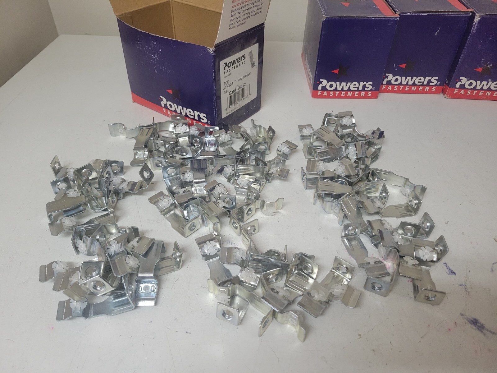 (85) Powers Fasteners Stick-E 55052 3/8″ Rod Hangers