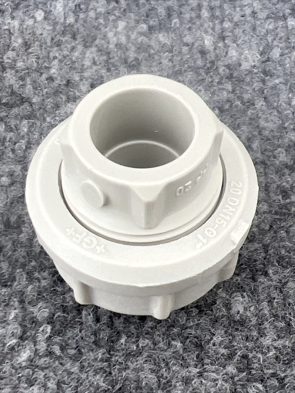 George Fischer 727.520.156 1/2″ PP Viton FPM Pipe Union Socket-Fusion 20MM New