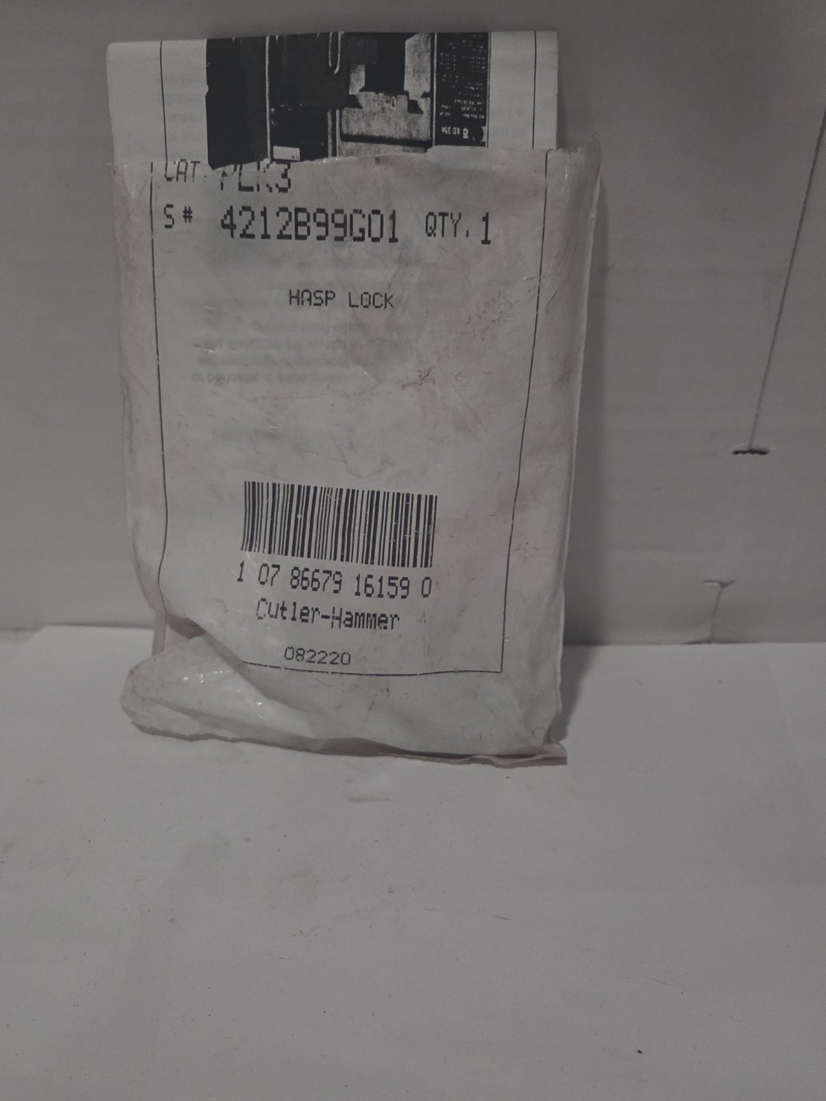 Eaton PLK3 Padlockable Handle Lock Hasp NEW
