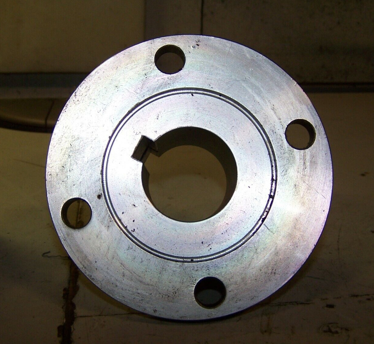 NEW COMPANION FLANGE 1.500″ BORE DIA 3/8″ x 3/16″ KW SS OVER KEYWAY 2.00″ OAL
