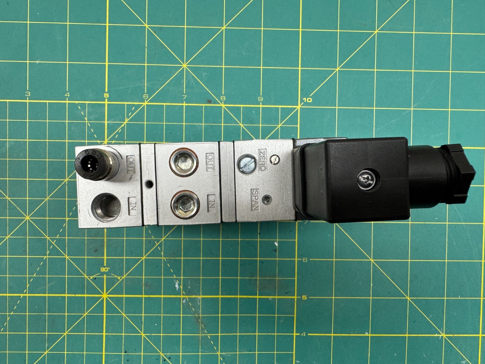 CONTROLAIR 550X 550-AKD 4-20mA 0-120 PSIg electric to pneumatic transducer -USED
