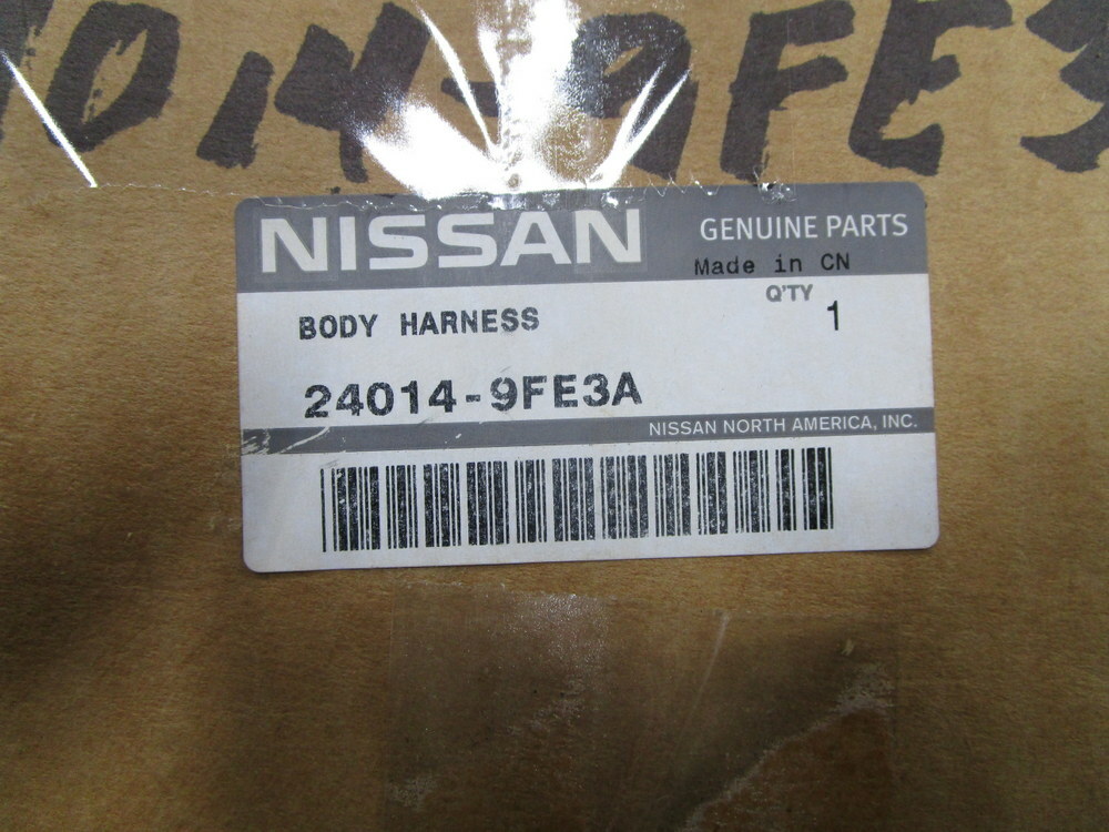 Nissan 24014-9FE3A Body Harness 240149FE3A