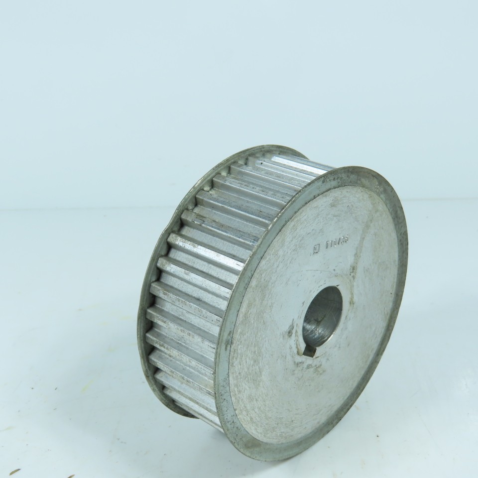 T10/36 T10 Aluminum Timing Pulley 36 Teeth 10mm Pitch 1″ Keyed Bore 4-7/16″ OD