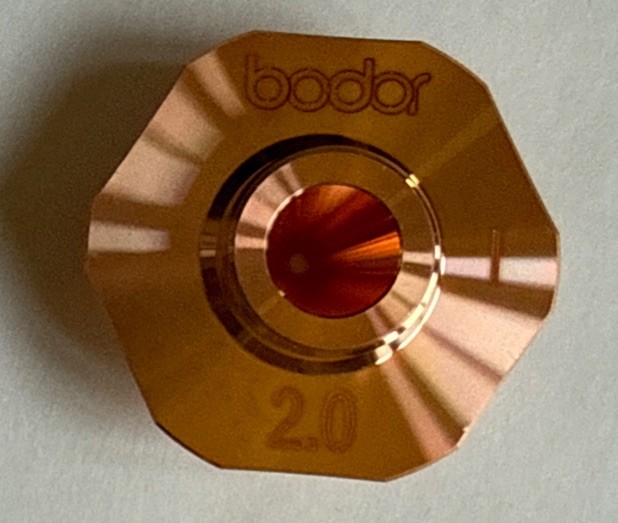 Bodor Laser 2.0 Caliber Single Deck Nozzle