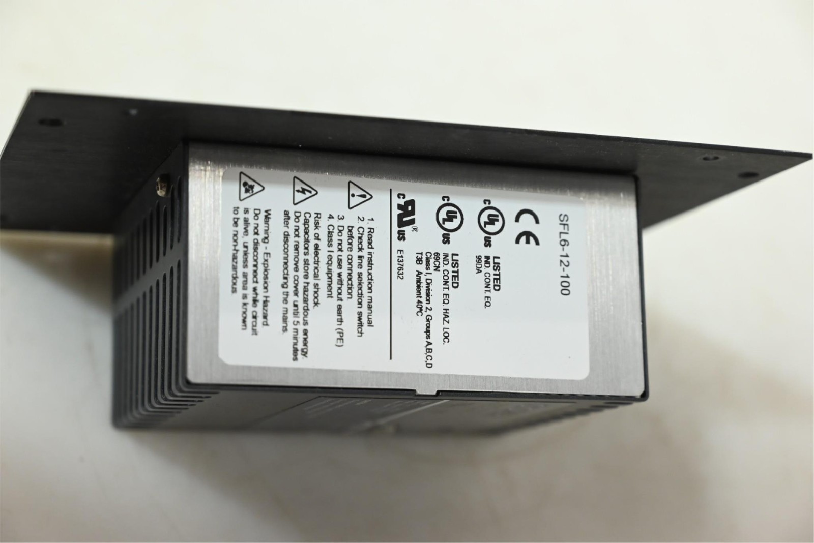 Sola SFL6-12-100 Power Supply, 50/60 Hz, 115/230 VAC