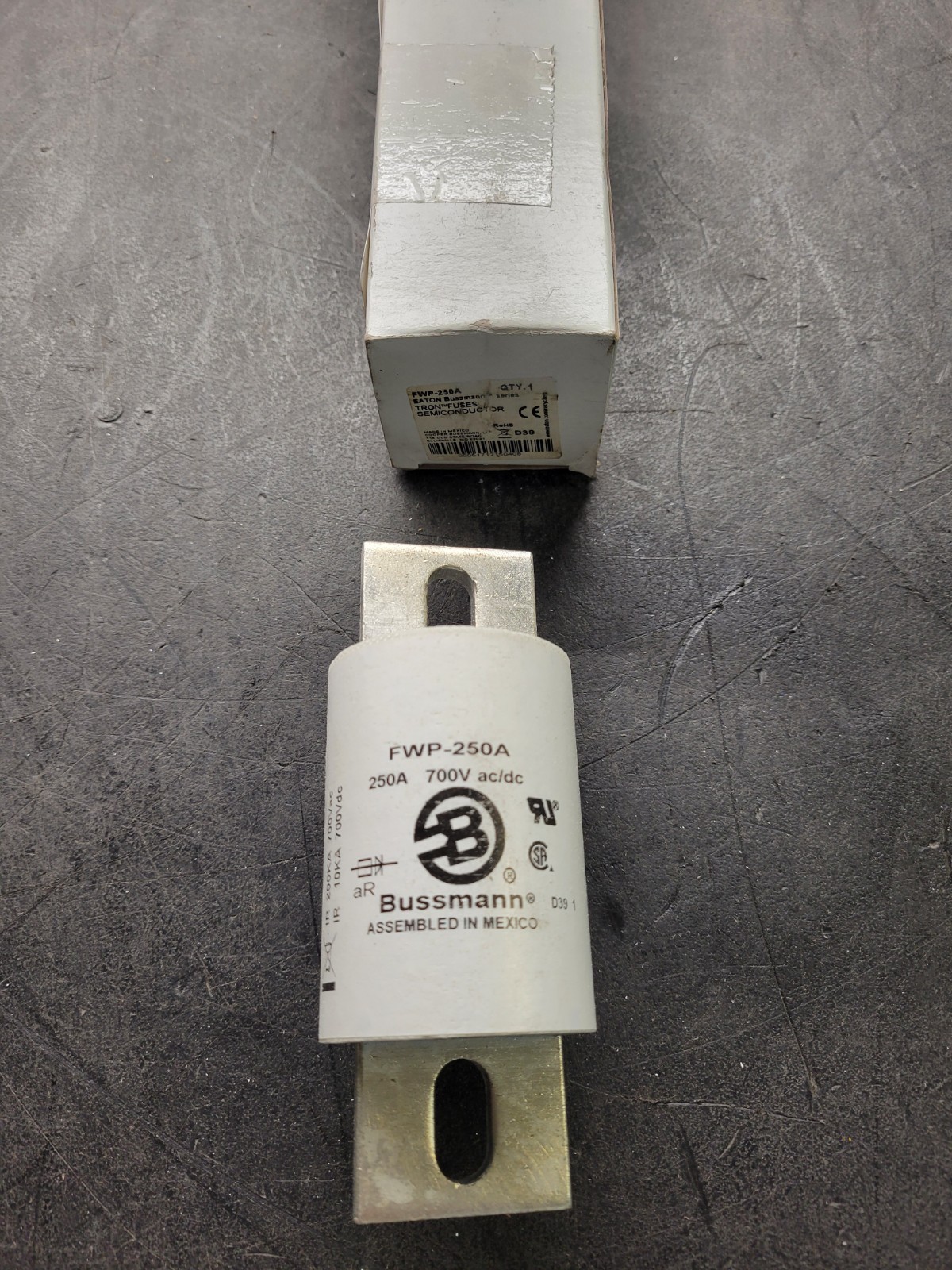Eaton Bussman FWP-250A Fuse.