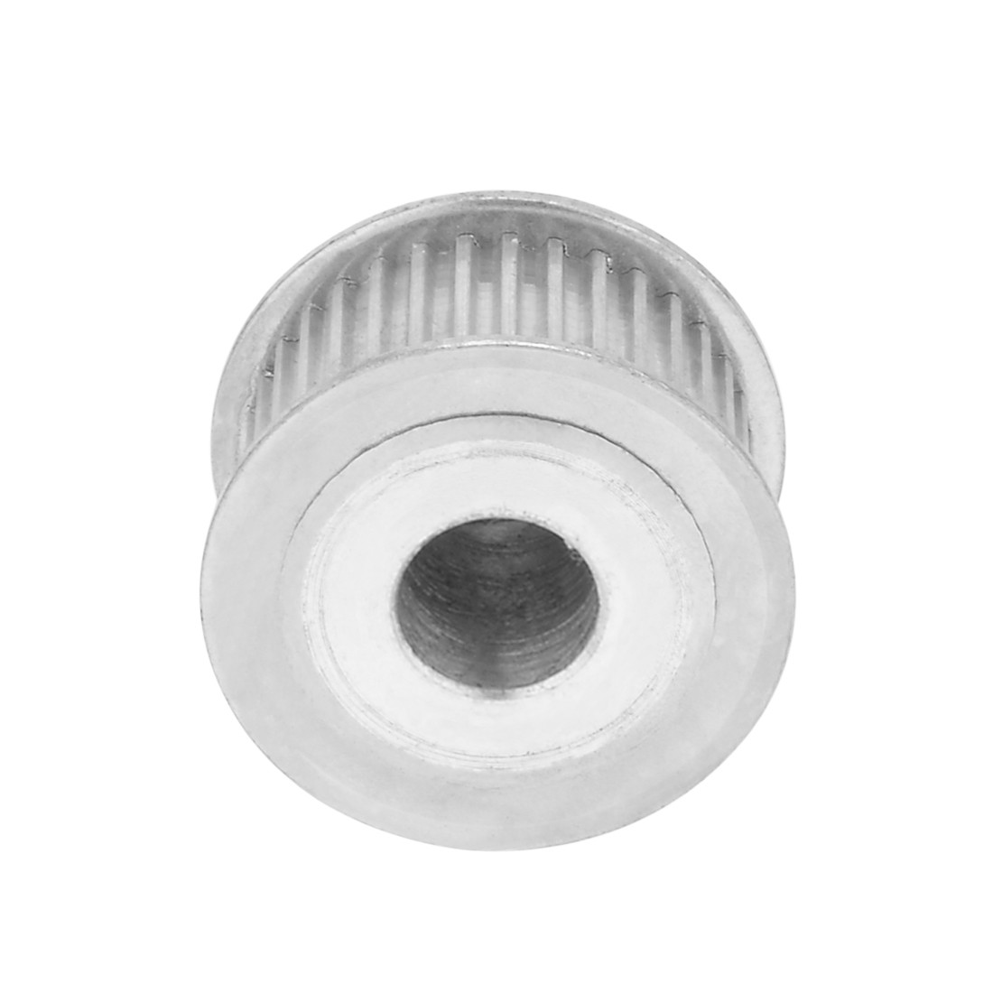 35 Teeth 8mm Bore 11mm Belt Timing Idler Pulley Synchronous Wheel Silver Tone