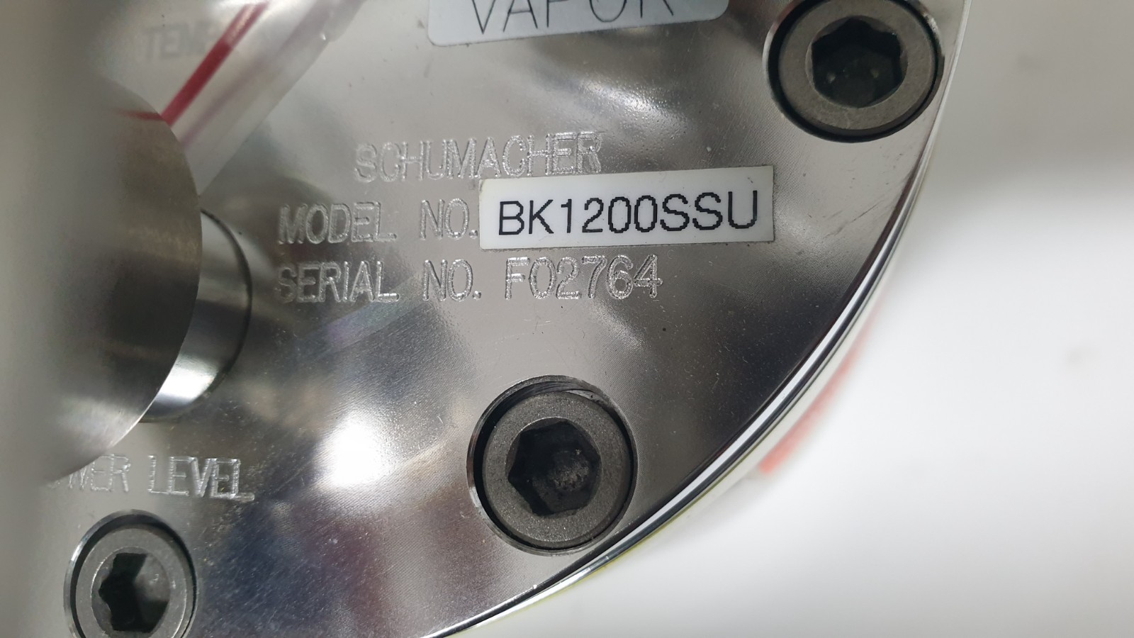 TEOS Cylinder – Schumacher BK1200SSU – Air Products / Versum – P/N: 2500-2356