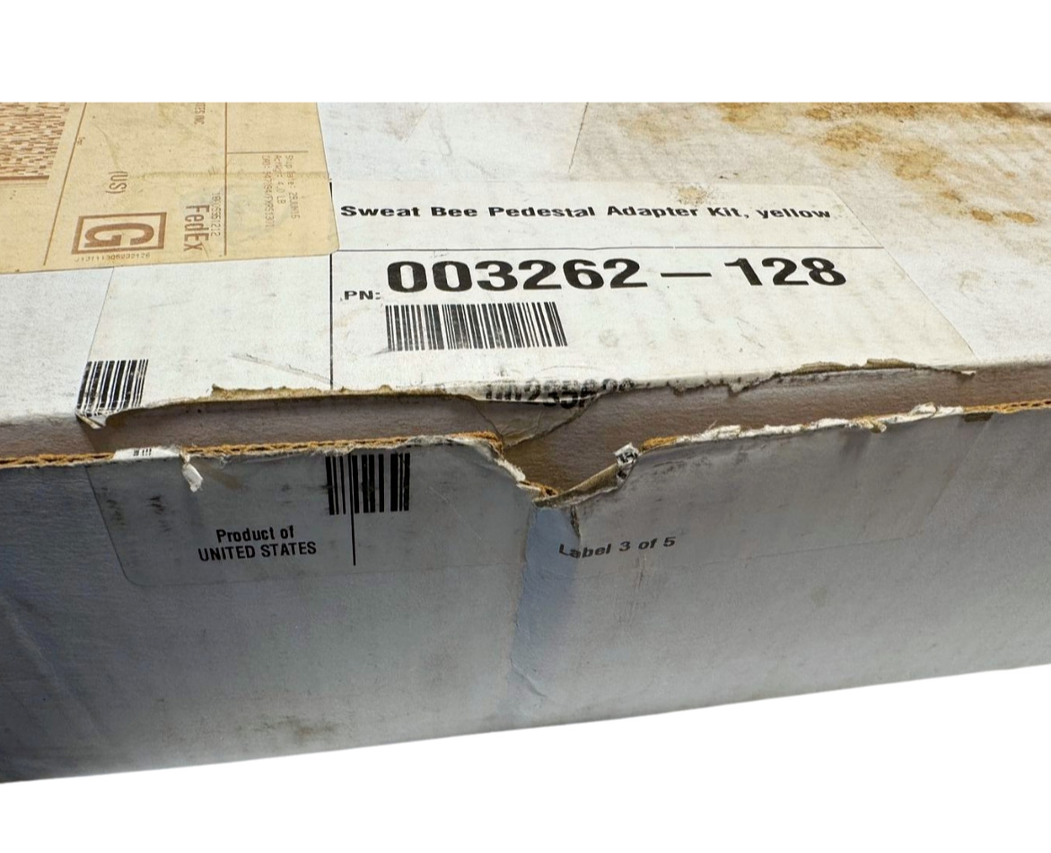 Bigass Fans 003262-128 Yellow Sweat Bee Pedestal Adapter Kit **Please Read**