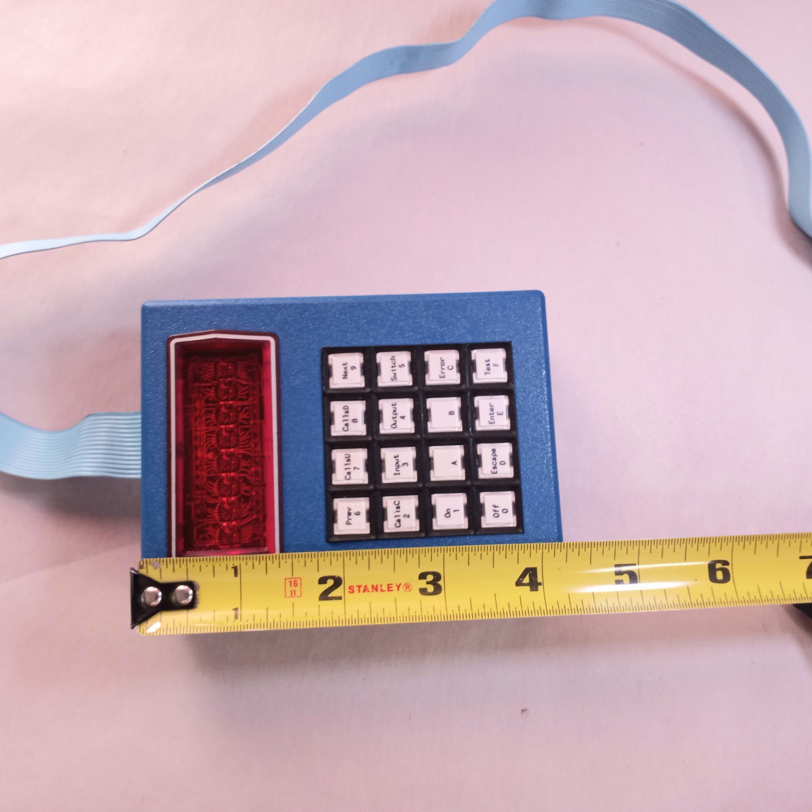 VCS-1 Hand Held P.E.T. Tester Elevator Test Tool TI 1992 With Ribbin Cable