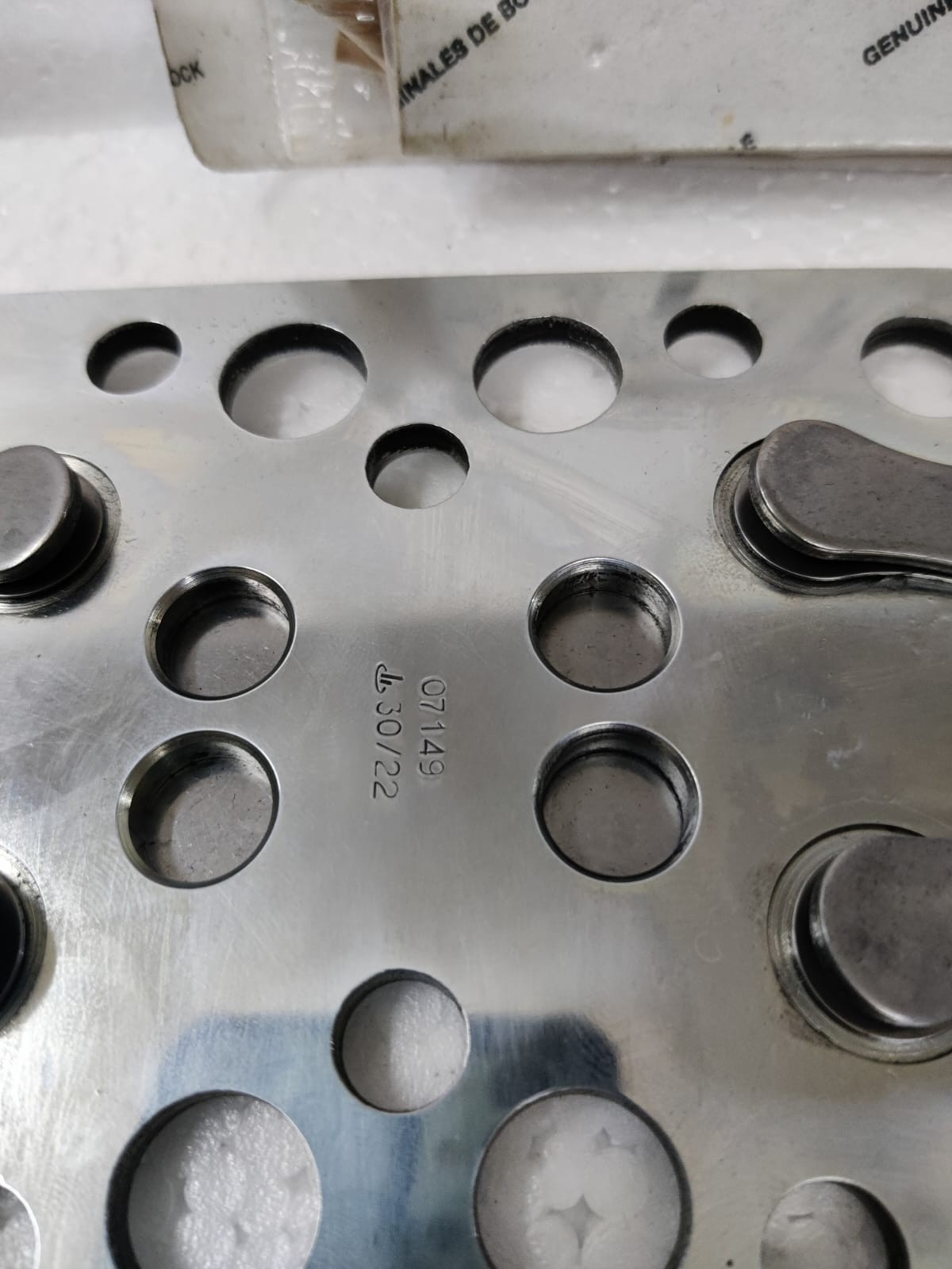 080198 Bock Set Valve Plate AM/F/FK3-4 Repl. For 08038 #NEW