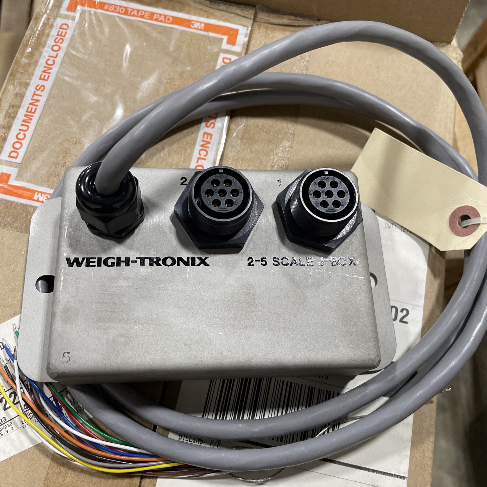 Weigh Tronix 2-5 Scale J-box Assembly 47404-0011 – SCL-wi-130