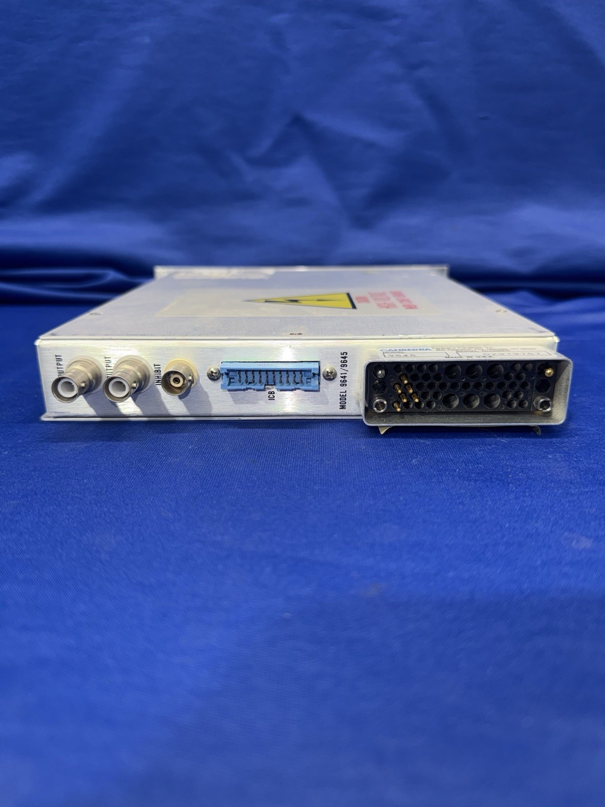 Canberra 9645 ICB HV Power Supply Nim Module H.V.P.S. – Red Light – Module Only