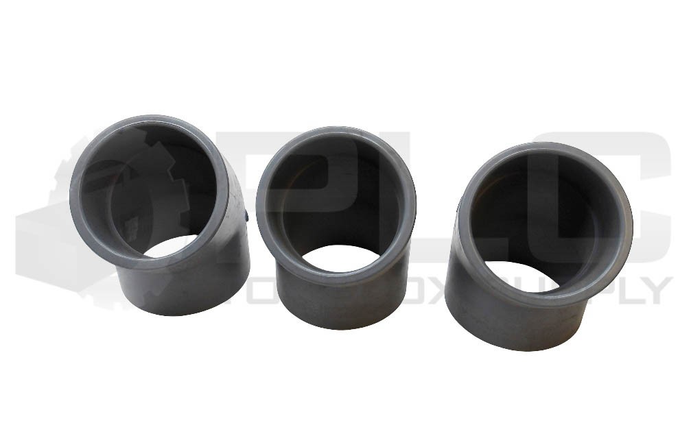 LOT OF 3 NEW IPEX ASTM D2467 45 DEG ELBOW 3″ SCH80