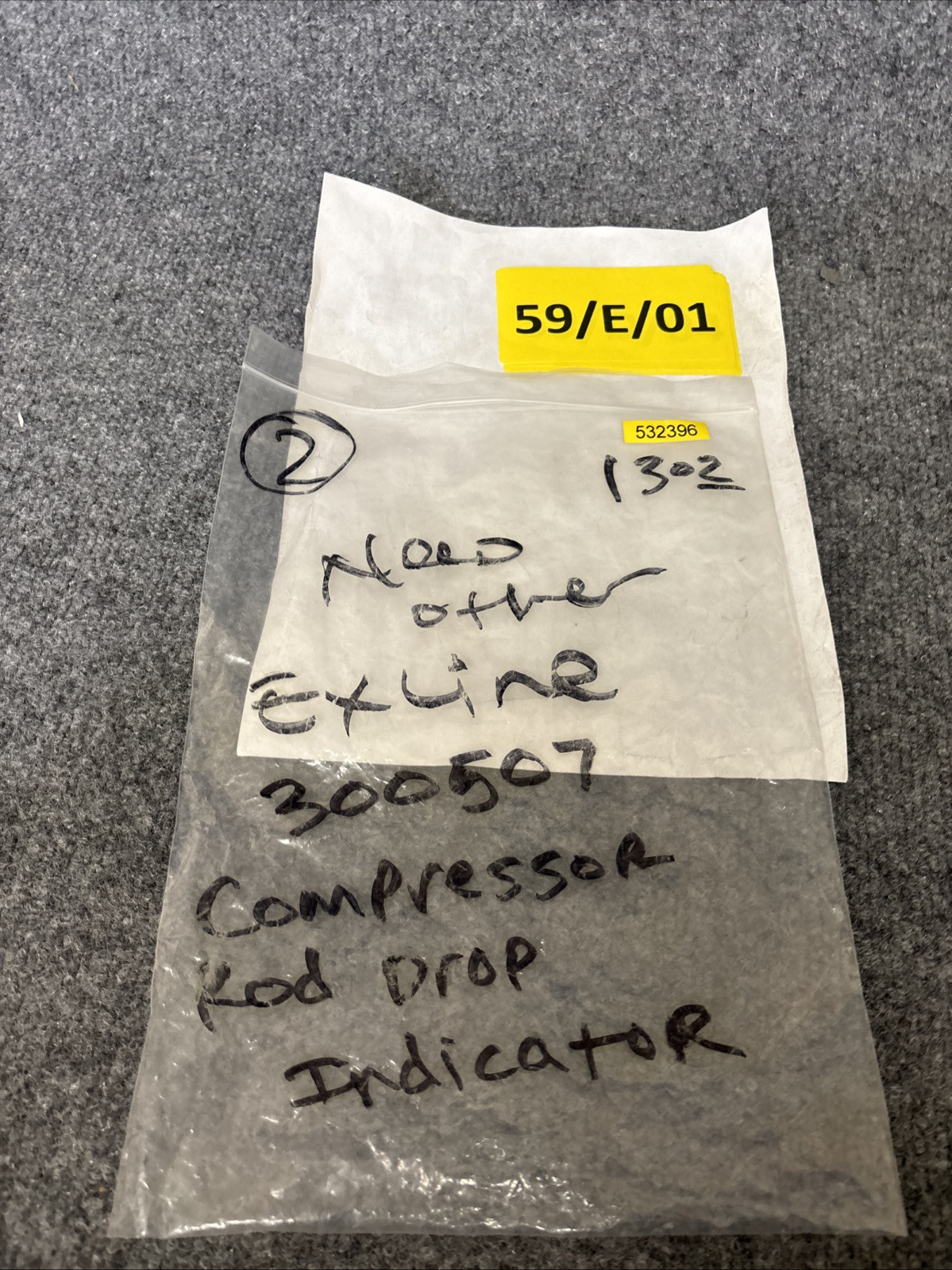 Exline 300507 Compressor Rod Drop Indicator New Other
