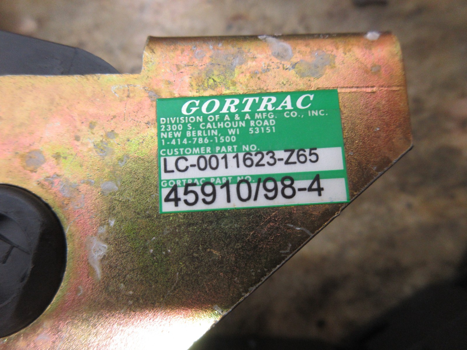 1998 HARDINGE COBRA LC-65 HYLATRAC CABLE WIRE CARRIER GORTRAC LC-0011623-Z65 CNC