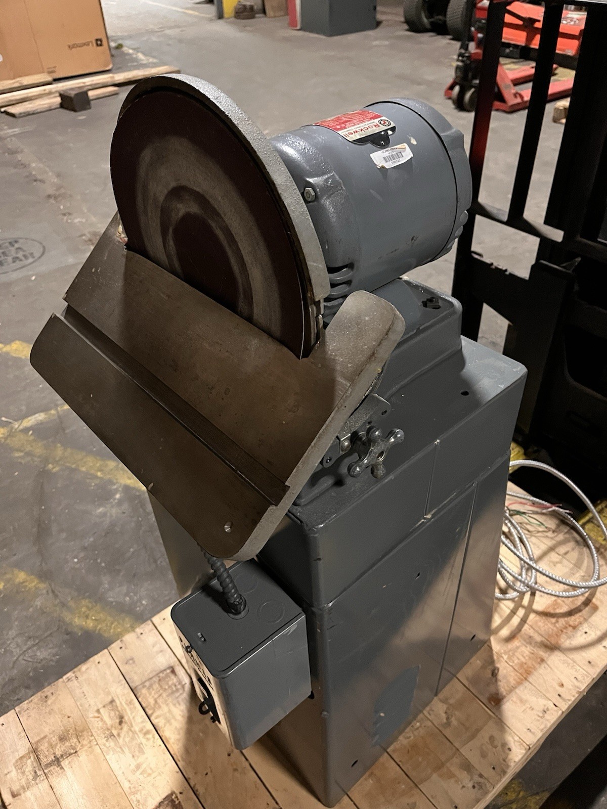 Rockwell Delta 31-426 12″ Disc Sander – Heavy-Duty Industrial – 3ph – 1/2 hp