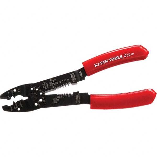 Klein 1001 Wire Stripper: 8 AWG to 26 AWG, 8-1/2″ Overall Length