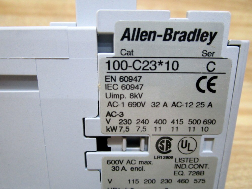 Allen Bradley 100-C23D10 Contactor 100C23D10 Series C
