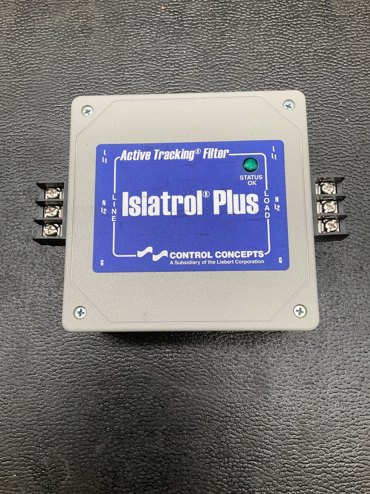 CONTROL CONCEPTS IC+107 Islatrol Active Tracking Filter 120VAC 7.5A USED