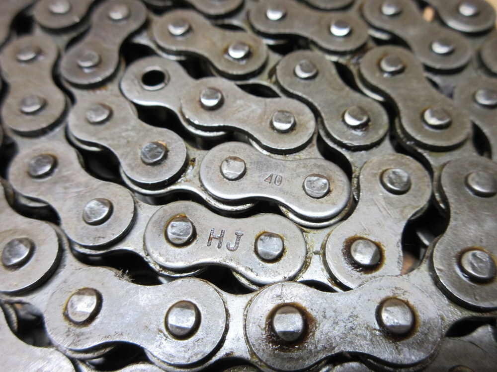 Stronghold 60206 Fastenal Roller Chain 40-1R 2-Pieces 103″ Length