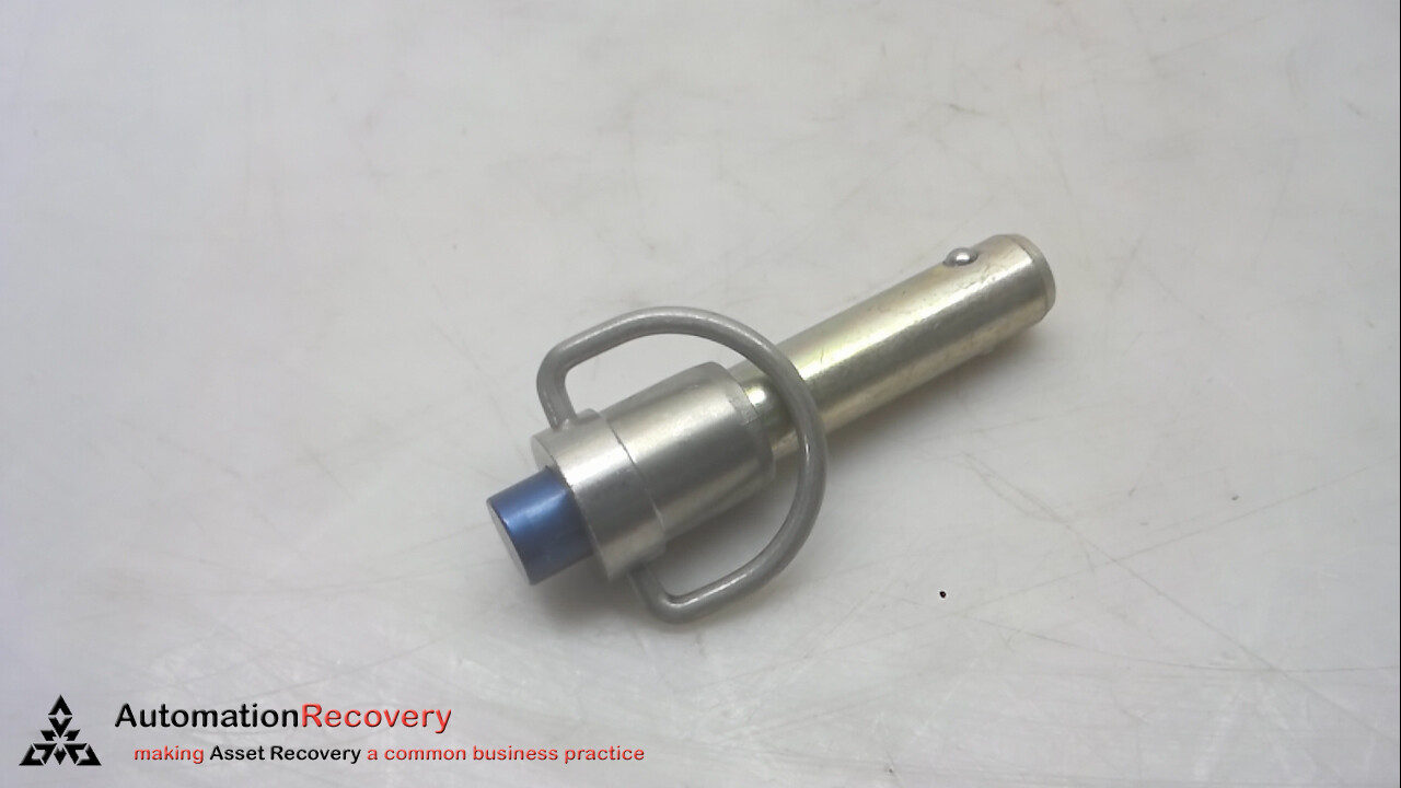 JERGENS 800083 STEEL KWIK-LOK PIN, 1/2X1 RING HDL,, NEW* #269828