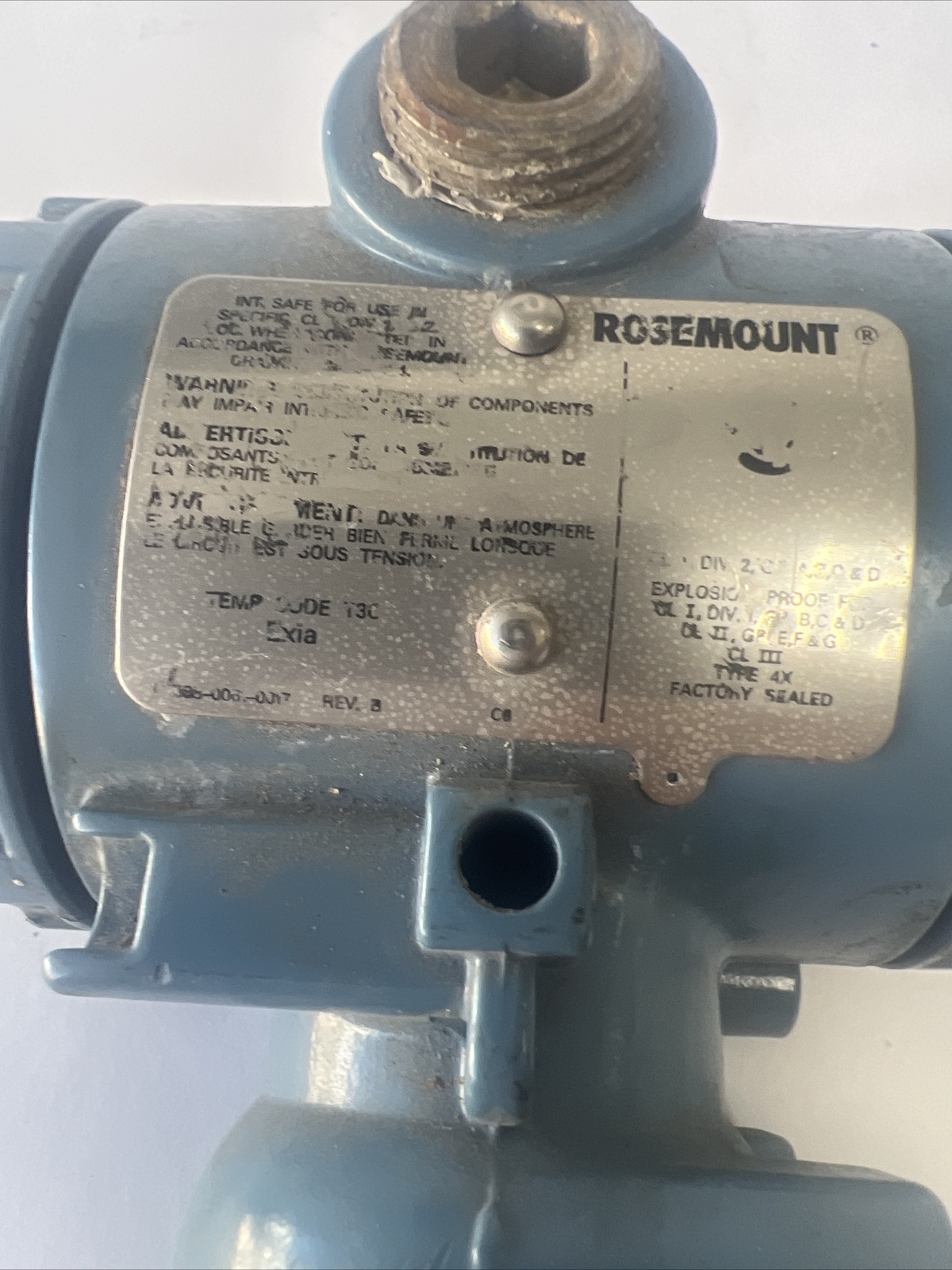 Rosemount 2088G3A22A1C6 Smart Pressure Transmitter