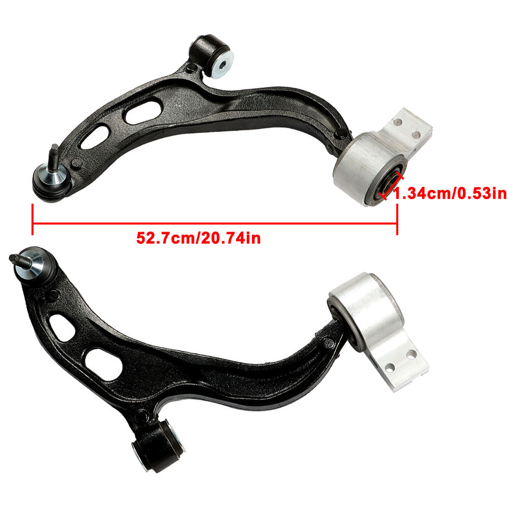For 2009-2011/2012 Ford Taurus Flex Lincoln MKS MKT Pair Front Lower Control Arm