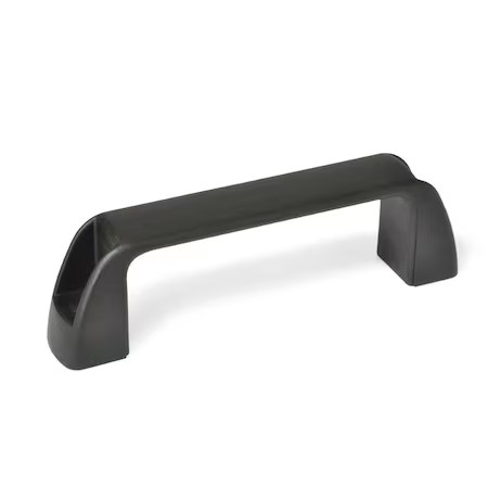 J.W. Winco 8300877 Pull Handle, Black, Nylon, 3 3/4 In L